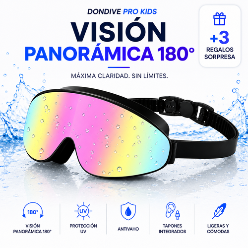 DONDIVE PRO KIDS | Gafas de Natación Polarizadas para Niños
