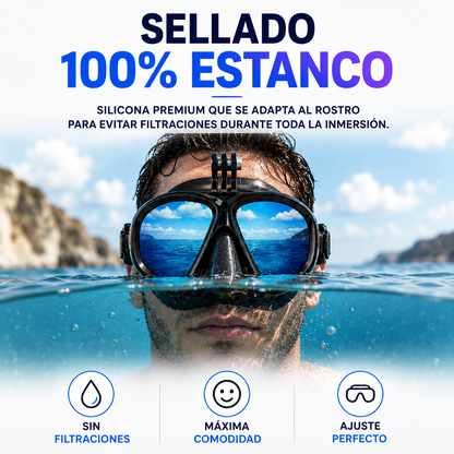 DONDIVE ELITE | Máscara de Buceo Profesional